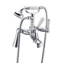 Holborn Lever Pillar Mounted Bath Shower Mixer