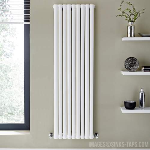 Kartell K-Rad Aspen Single White Designer Vertical Radiator 1800mm x 540mm