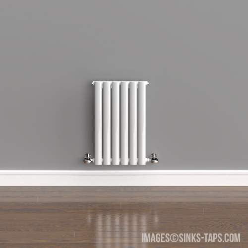 Kartell K-Rad Aspen Single White Horizontal Radiator 600mm x 360mm