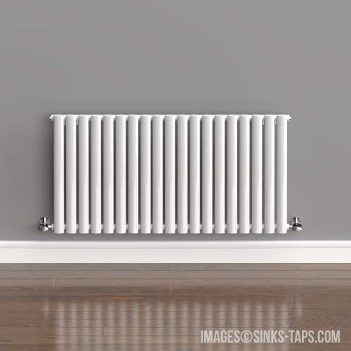 Kartell K-Rad Aspen Single White Horizontal Radiator 600mm x 1140mm