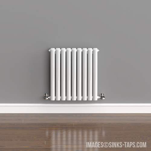 Kartell K-Rad Aspen Double White Horizontal Radiator 600mm x 540mm