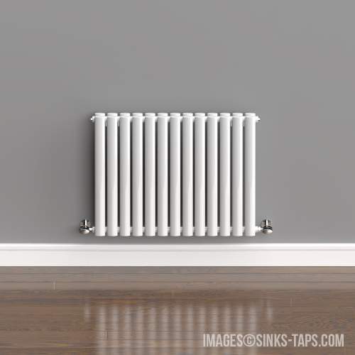 Kartell K-Rad Aspen Double White Horizontal Radiator 600mm x 780mm