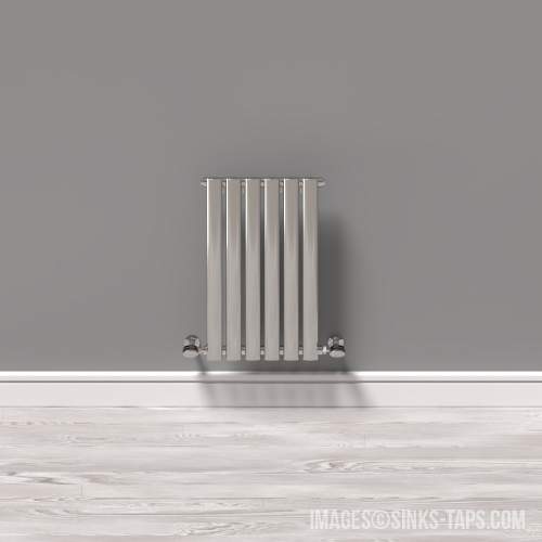 Kartell K-Rad Aspen Single Stainless Steel Horizontal Radiator 600mm x 400mm