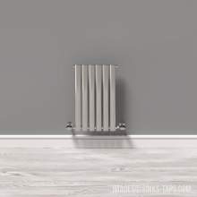 Kartell K-Rad Aspen Single Stainless Steel Horizontal Radiator 600mm x 400mm