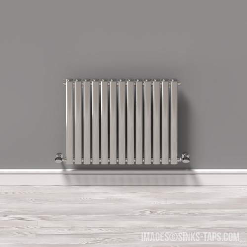 Kartell K-Rad Aspen Double Stainless Steel Horizontal Radiator 600mm x 800mm