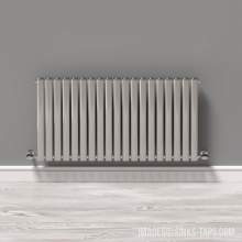 Kartell K-Rad Aspen Double Stainless Steel Horizontal Radiator 600mm x 1200mm