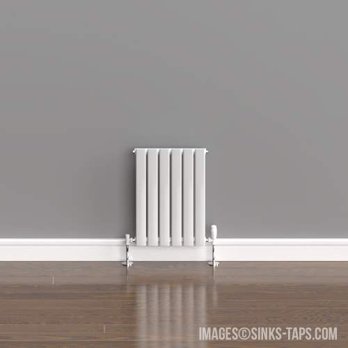 Kartell K-Rad Boston Single White Horizontal Radiator 600mm x 420mm