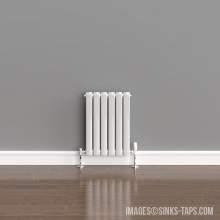 Kartell K-Rad Boston Double White Horizontal Radiator 600mm x 420mm