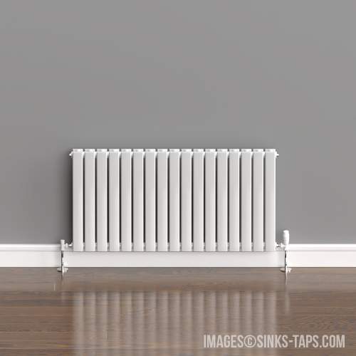 Kartell K-Rad Boston Double White Horizontal Radiator 600mm x 1190mm