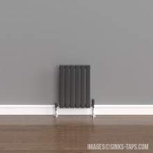 Kartell K-Rad Boston Single Anthracite Horizontal Radiator 600mm x 420mm