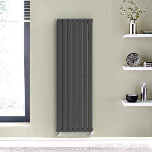 Kartell K-Rad Boston Anthracite Designer Vertical Radiator 1600mm x 480mm