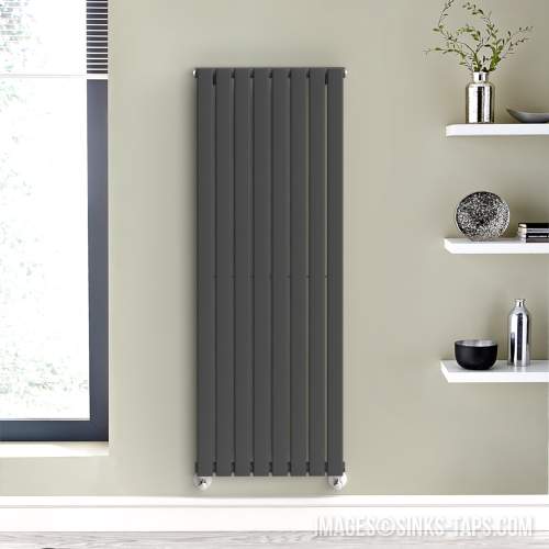 Kartell K-Rad Boston Anthracite Designer Vertical Radiator 1600mm x 550mm