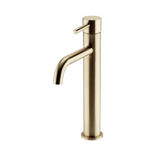 Kartell K-VIT Ottone Brass Hi-Rise Basin Mixer