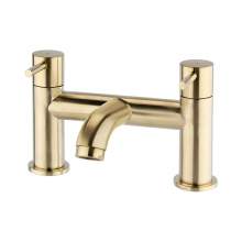 Kartell K-VIT Ottone Brass Twin Lever Bath Filler