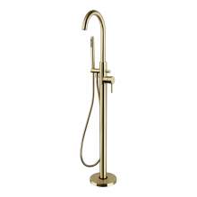 Kartell K-VIT Ottone Brass Floorstanding Bath Shower Mixer