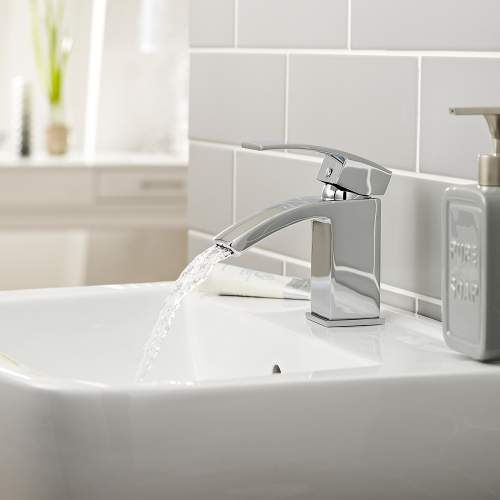 Kartell K-VIT Flair Mono Basin Mixer with Waste