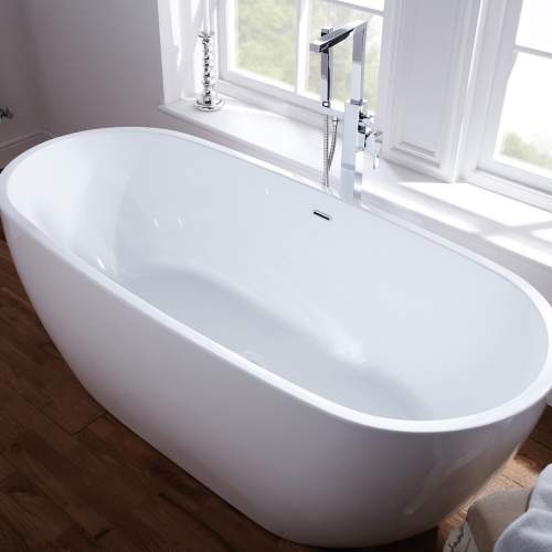 Frontline Summit 1680mm Luxury Freestanding Double Ended Bath