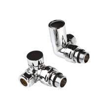 Kartell Chrome Corner Radiator Valves