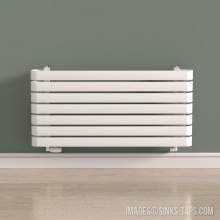 Kartell K-Rad Denver Horizontal White Designer Radiator 1000mm x 500mm