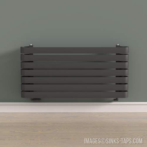 Kartell K-Rad Denver Horizontal Anthracite Designer Radiator 1000mm x 500mm