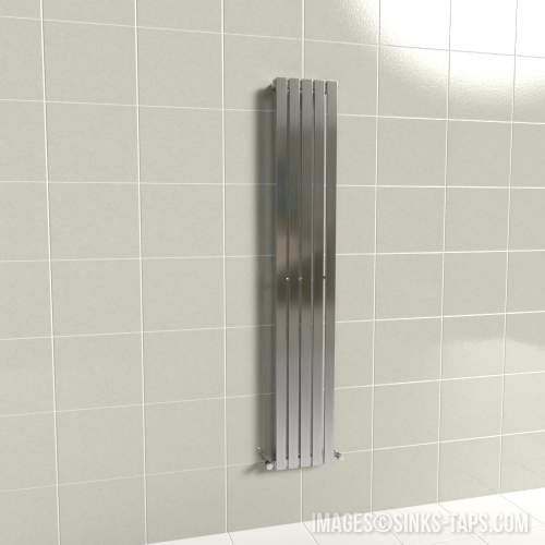 Kartell K-Rad Idaho Stainless Steel Designer Vertical Radiator 1500mm x 250mm