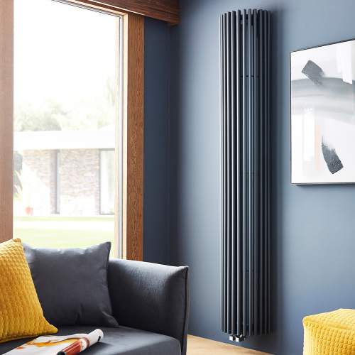 Kartell K-Rad Cincinnati Vertical Designer Radiator 2000mm x 351mm