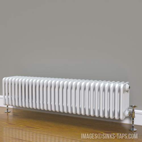 Kartell K-Rad Laser Klassic 6 Column Horizontal Radiator 1370mm x 300mm