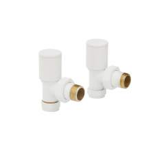 Kartell Modern White Radiator Valves