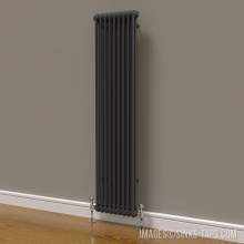 Kartell K-Rad Laser Klassic 2 Column Vertical Anthracite Radiator 425mm x 1800mm