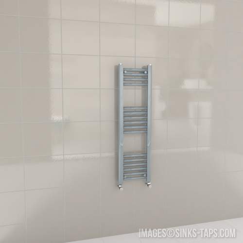 Kartell K-Rail Grey Straight Bar Heated Towel Rail 300mm x 1000mm