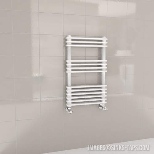 Kartell K-Rad Kolumn White Designer Towel Rail 832mm x 500mm