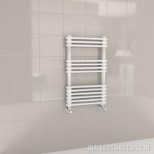 Kartell K-Rad Kolumn White Designer Towel Rail 832mm x 500mm