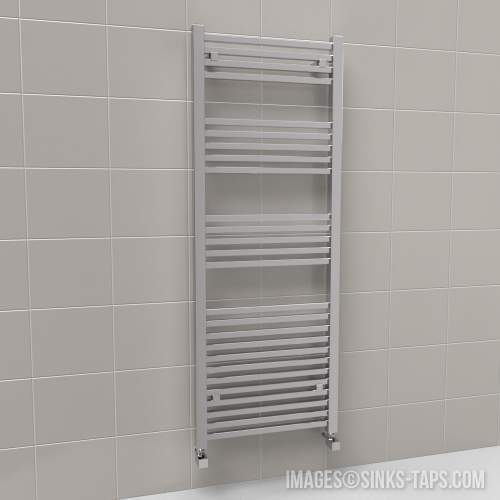 Kartell K-Squared Chrome Heated Towel Rail 600mm x 1600mm