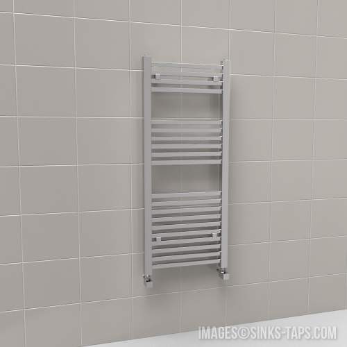 Kartell K-Squared Chrome Heated Towel Rail 500mm x 1200mm