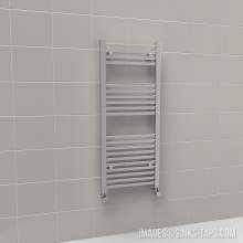 Kartell K-Squared Chrome Heated Towel Rail 500mm x 1200mm