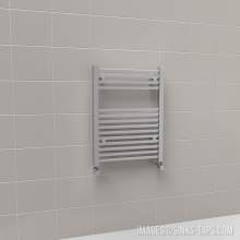 Kartell K-Squared Chrome Heated Towel Rail 600mm x 800mm