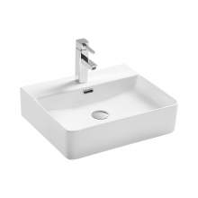 Bluci Square 500mm Countertop Basin with Tap Ledge