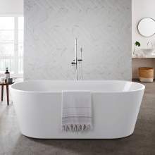 Bluci Coast Freestanding Double Ended Bath 1700mm x 800mm