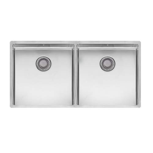 Reginox New York 40x40+40x40 Double Bowl Kitchen Sink