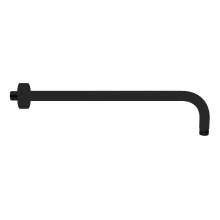 Bluci Matt Black Curved Shower Arm
