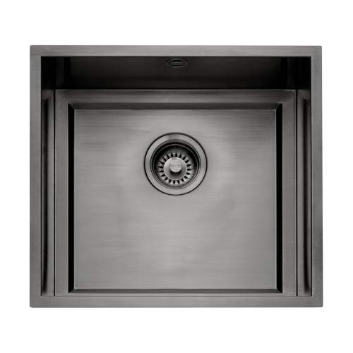 Caple Saso 45/26/GM Gunmetal Fully Integrated Worktop Sink