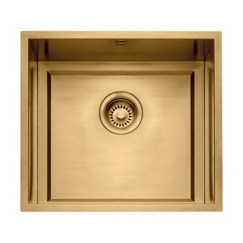 Caple Saso 45/26/GD Gold Fully Integrated Worktop Sink