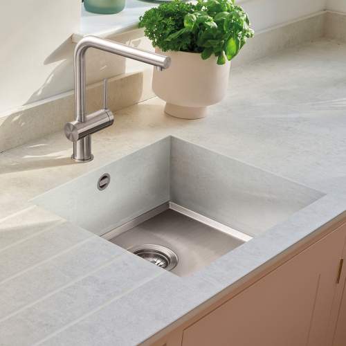 Caple Saso 45/26/SS Stainless Steel Fully Integrated Worktop Sink