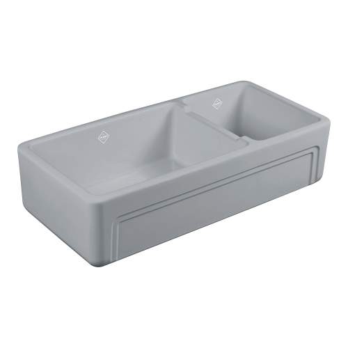 Shaws of Darwen Egerton Matt Grey Belfast Kitchen Sink