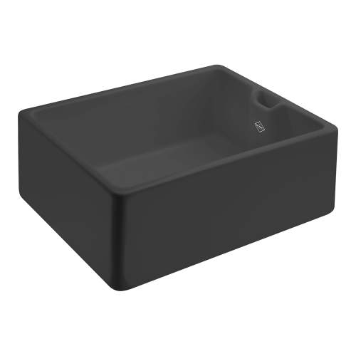 Shaws of Darwen Pendle Matt Black Belfast Kitchen Sink