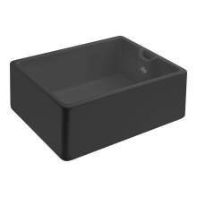 Shaws of Darwen Pendle Matt Black Belfast Kitchen Sink