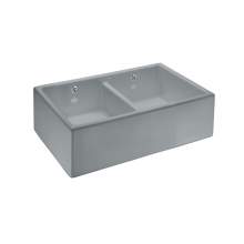 Shaws of Darwen Shaker Double 800 Matt Grey Belfast Sink