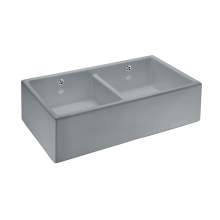 Shaws of Darwen Shaker Double 900 Matt Grey Belfast Sink