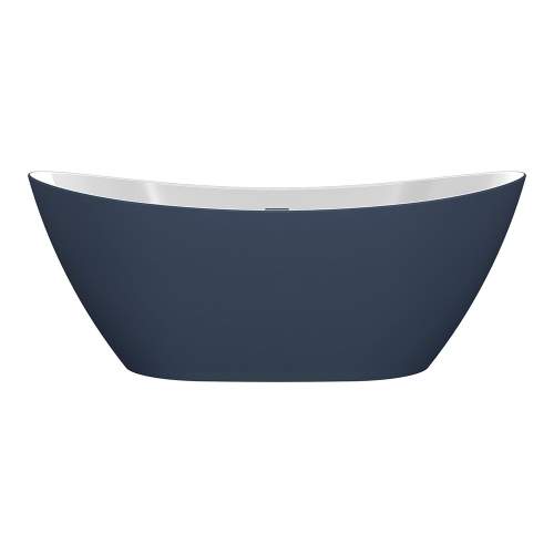 Bluci Aquino Freestanding Double Ended Matt Blue Bath