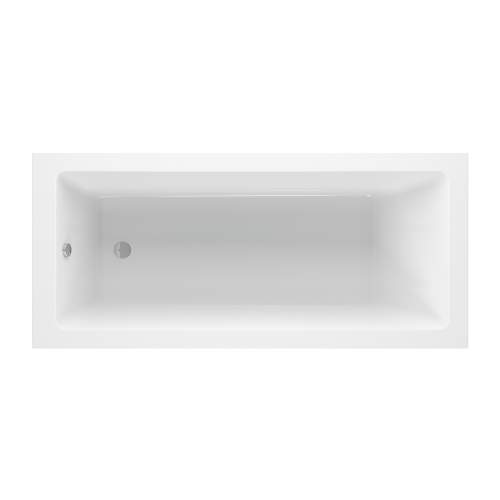 Bluci Cento Square Single Ended Bath 1800mm x 800mm